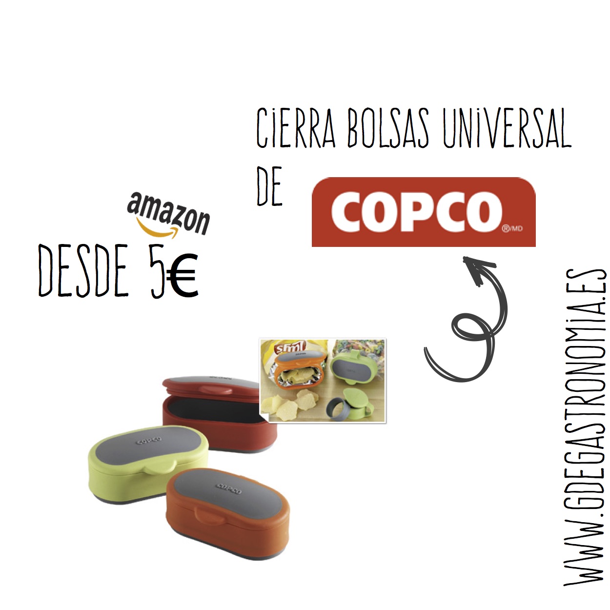 Cierra bolsas universal de Copco